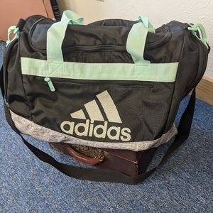SOLD Adidas Athletic Duffel Bag Medium Black SportsTravel